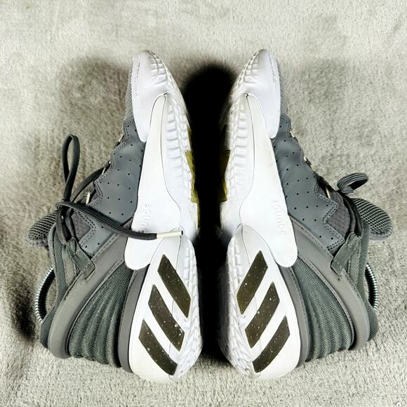 Adidas Shoes Men 7.5 D.O.N Issue 2 Bart‎ Simpson Steel Gray 2020 Sneakers FW8515 - Picture 6 of 10